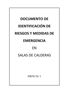 documento de identificación de riesgos y medidas de emergencia