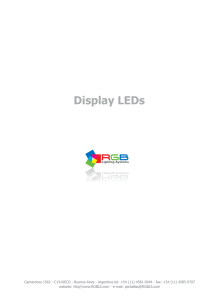 Display LEDs