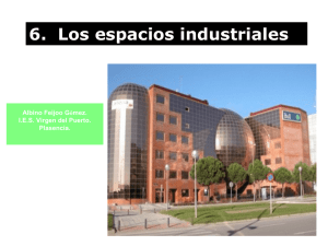 5. La industria en España y Extremadura.