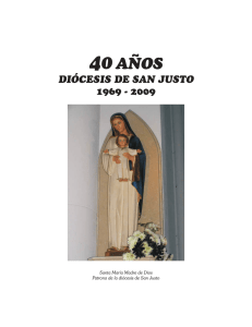 40AÑOS - Obispado de San Justo