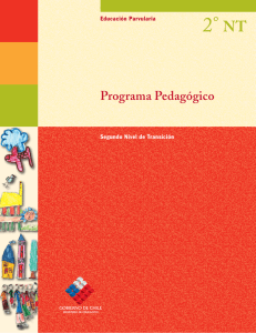 Programa pedagogico NT2 - Ministerio de Educación de Chile