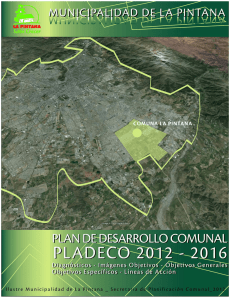 Plan de Desarrollo Comunal PLADECO 2012-2016