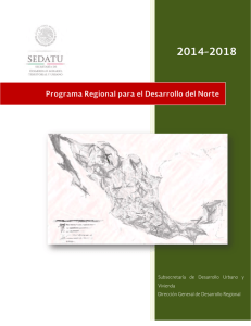 Programa Regional de Desarrollo del Norte 2014 - 2018