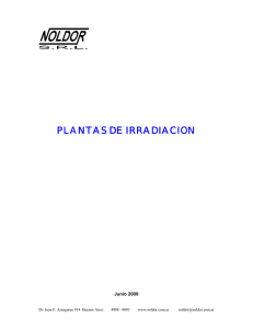 Plantas de irradiación