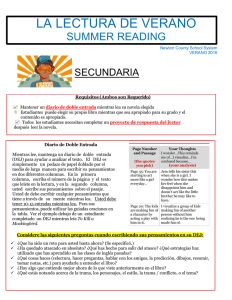 la lectura de verano - Newton County Schools