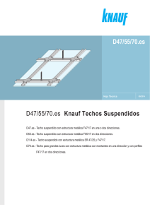 D47/55/70.es Knauf Techos Suspendidos D47/55