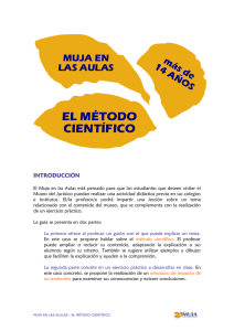 el método científico - Museo del Jurásico de Asturias