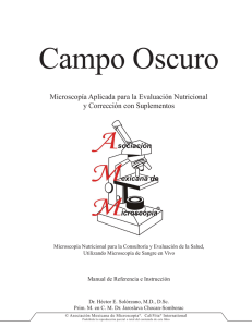 Campo Oscuro - Asociación Mexicana de Microscopía