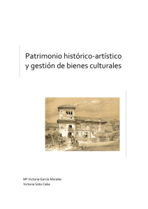Patrimonio histórico artístico - Grado de Historia del Arte de la UNED