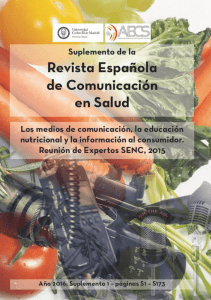 Suplemento Revista Española Comunicación y Salud _Reunion