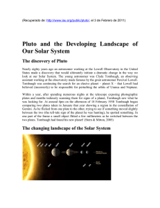 Pluto and the Developing Landscape of Our Solar System