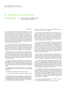 El sistema monetario - revista de comercio exterior