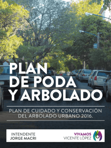 plan de poda y arbolado - Municipalidad de Vicente Lopez