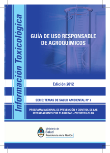 Guía de Uso Responsable de Agroquímicos