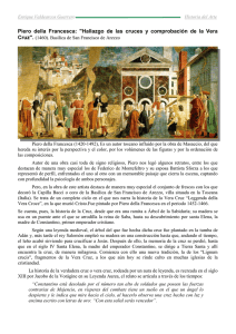 Comentario La Vera Cruz Piero della Francesca