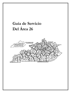 Guía de Servicio Del Área 26