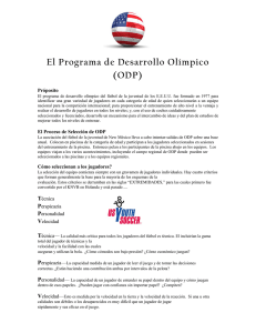 El Programa de Desarrollo Olímpico (ODP)