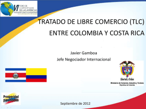TLC Colombia - Costa Rica