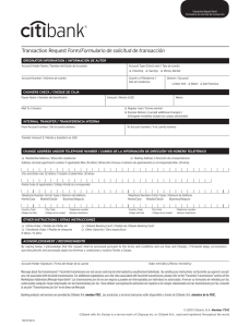 Transaction Request Form/Formulario de solicitud de transacción