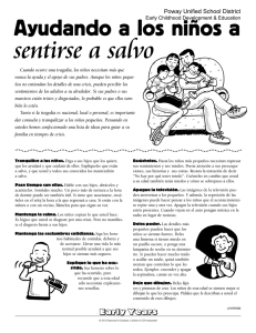 sentirse a salvo - Poway Unified School District