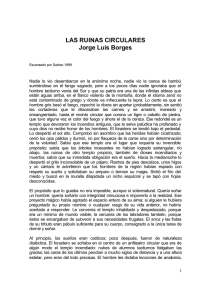 Jorge Luis Borges - Las Ruinas Circulares