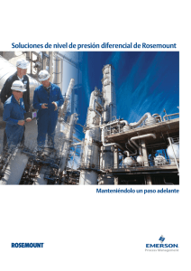 Soluciones de nivel de presión diferencial de Rosemount
