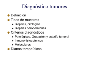 Diagnóstico tumores