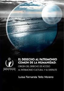 El derecho al patrimonio común de la humanidad