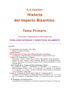 historia de bizancio - Instituto de Teología San Ignacio de Antioquía