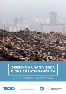 derecho a una vivienda digna en latinoamérica