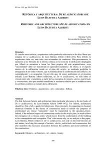 De re aedificatoria de Leon Battista Alberti: Imitación