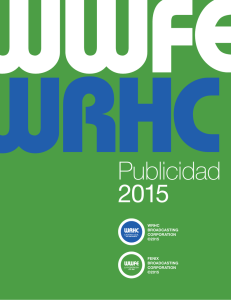 Publicidad 2015 - WWFE La Poderosa 670 AM, su emisora de radio