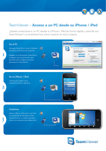 TeamViewer – Acceso a un PC desde su iPhone / iPad