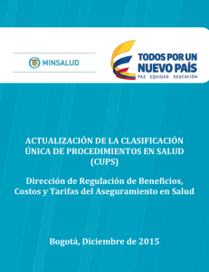actualizacion-cups-2015 - Ministerio de Salud y Protección Social
