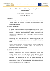 trminos de referencia 9 - Secretaría General de la Comunidad Andina