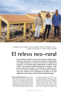 El relevo neo-rural