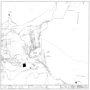 Canales del río Petorca, escala 1:5.000