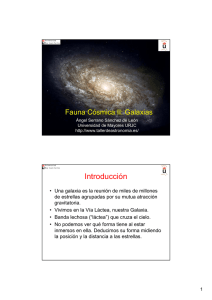 Fauna cósmica: Galaxias - Dr. Ángel Serrano Sánchez de León