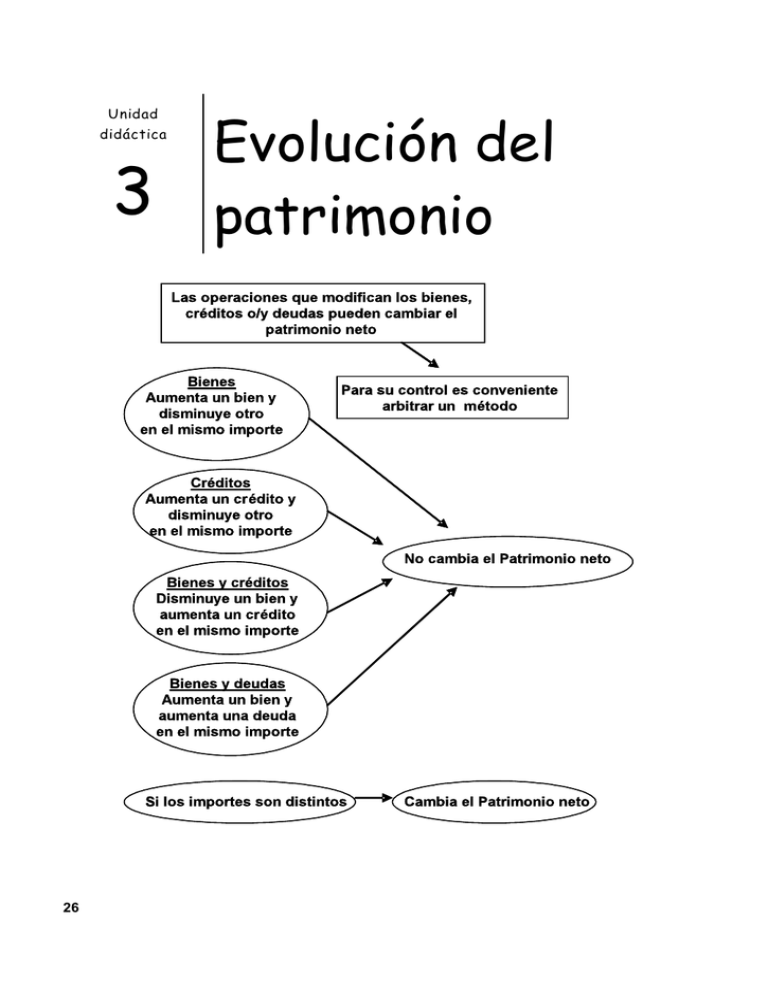 Evolución del patrimonio