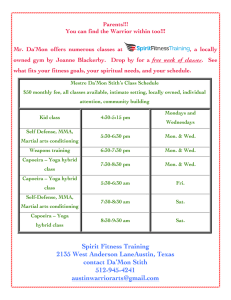 Spirit Fitness Training 2135 West Anderson Lane contact Da`Mon