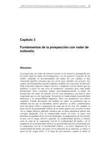 Capítulo 3 Fundamentos de la prospección con radar de subsuelo.