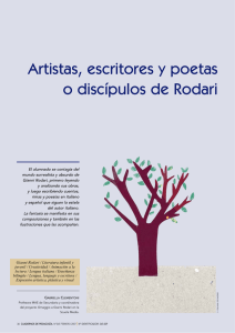 Artistas, escritores y poetas o discípulos de Rodari