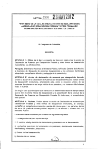 Ley 1531 - Presidencia de la República de Colombia