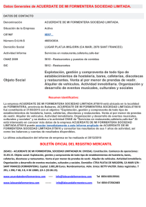 BOLETÍN OFICIAL DEL REGISTRO MERCANTIL