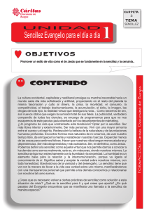 Sencillez y Evangelio - Caritas Diocesana Burgos