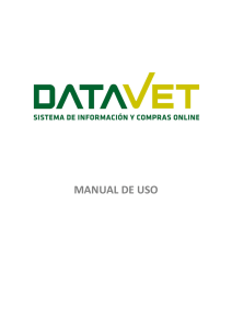 manual de uso datavet