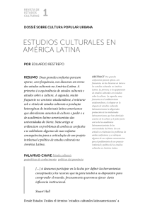 estudios culturales en américa latina - Ram-Wan