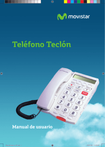 Teléfono Teclón