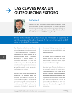 las claves para un outsourcing exitoso