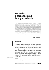 Moroleón: la pequeña ciudad de la gran industria